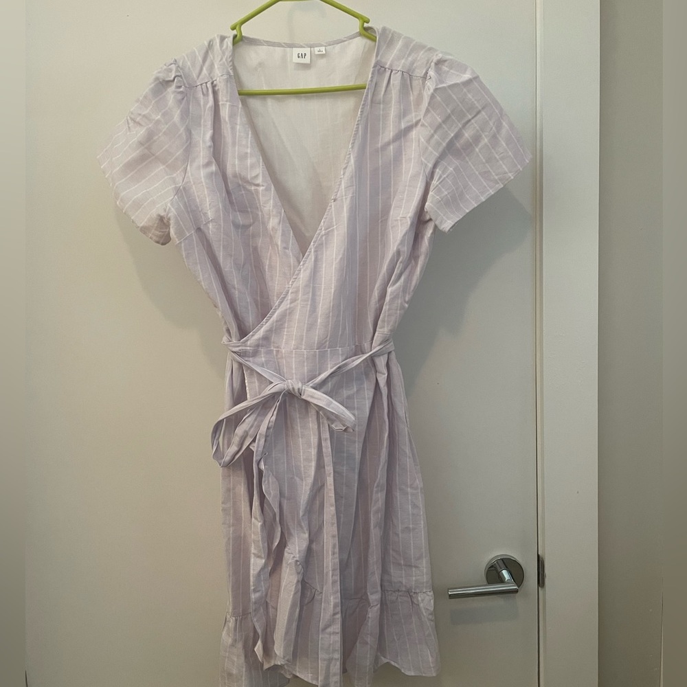 Gap Linen wrap dress